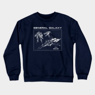 YF-21 Blueprint Crewneck Sweatshirt